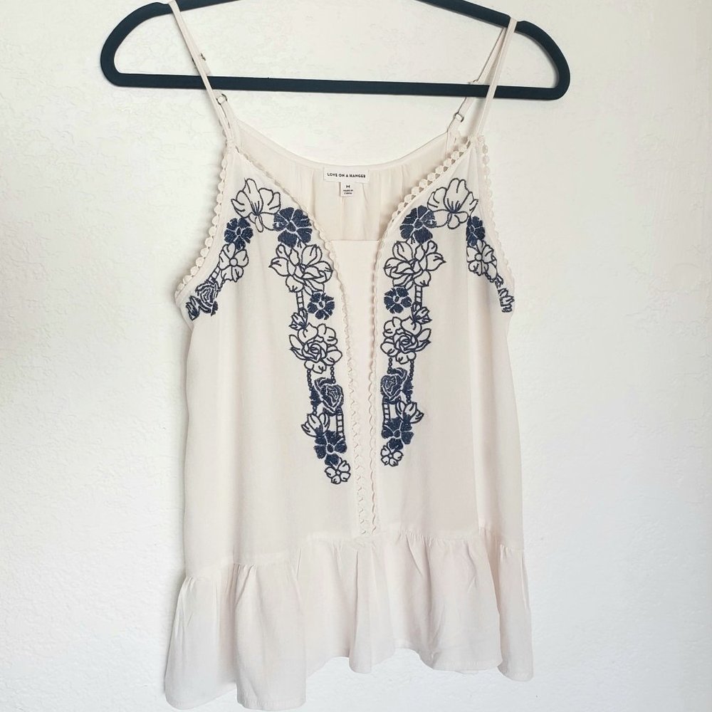 Festival-Ready Embroidered Cami!
